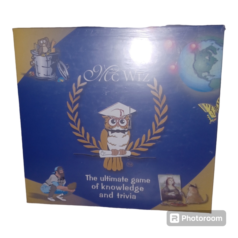 Mc Wiz Ultimate Educational Board Trivia Game Knowledge Quiz Teens Adult New!